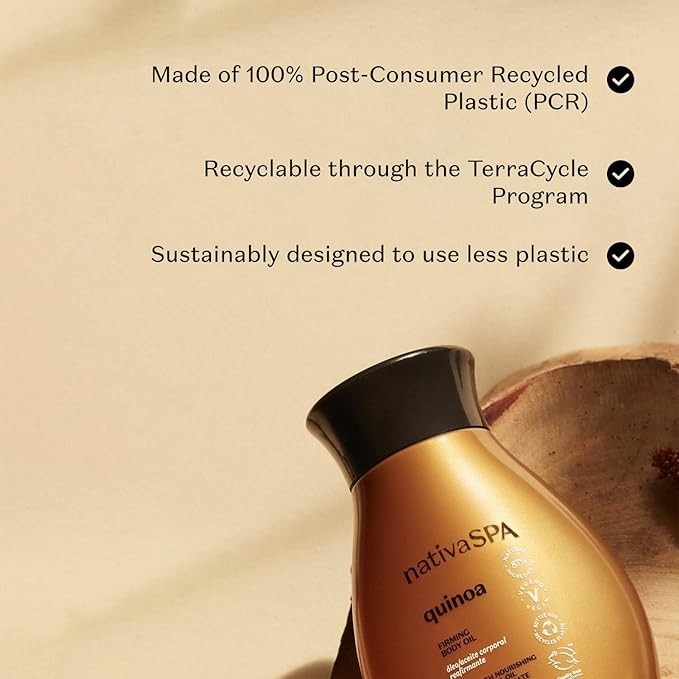 Nativa SPA by O Boticario Quinoa Hydrating Body Oil, Soft and Healthy Skin, 6.8 oz. (200 ml)-GlimoraGlow