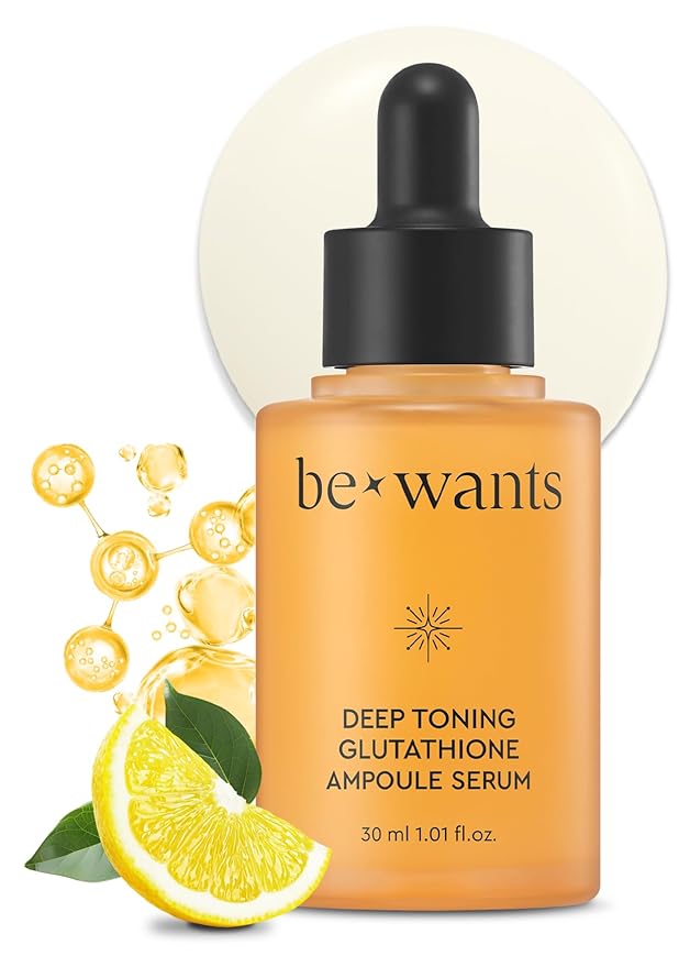 Bewants Skin Brightening Glutathione Serum, Deep Toning Complex for Even Skin Tone, with Vitamin C, Niacinamide 50,000ppm, and Dark Spot care, 1.01 fl oz (1 Pack)-GlimoraGlow