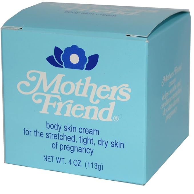 1 Pack of Mothers Friend Body and Skin Cream, for Stretched Tight and Dry Skin of Pregnancy-GlimoraGlow