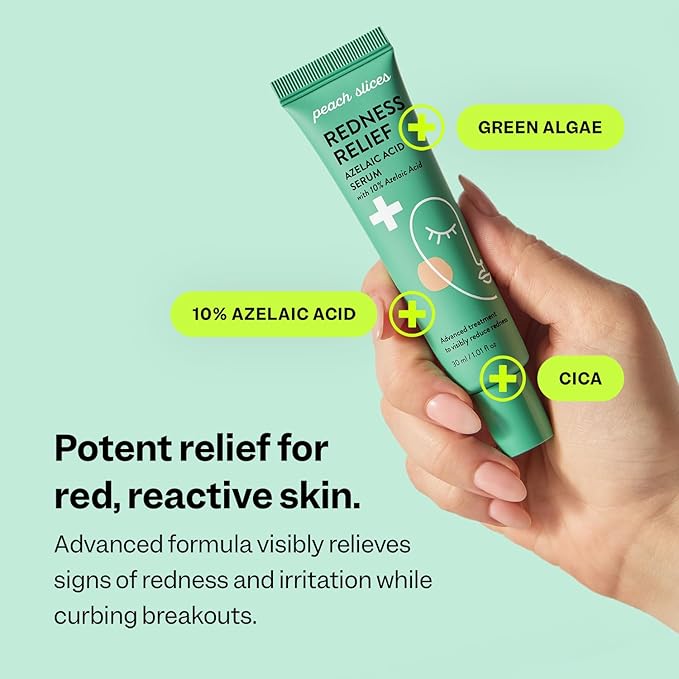 Peach Slices Redness Relief Azelaic Acid Serum-GlimoraGlow