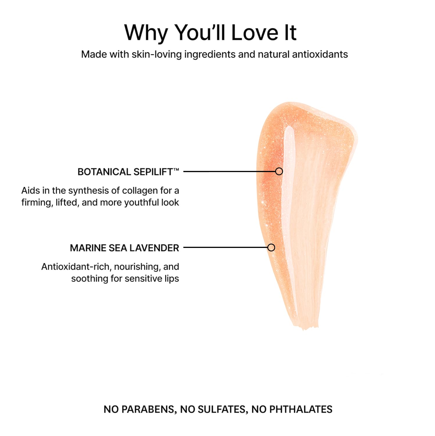 Jillian Dempsey Lip Gloss: Enhance, Hydrate & Smooth Lips with Firming & Plumping Benefits, Vegan, 12ml | Golden Pearl-GlimoraGlow