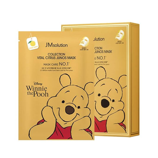 JMsolution Disney Collection Vital C mask- Brightening Elastic -Korean Skin care facial mask 10EA-GlimoraGlow