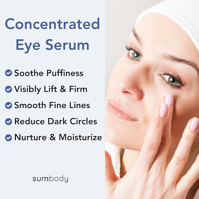 Natural Under Eye Cream Age Defying Plant-Based Retinol Alternative Vegan Eye Repair Moisturizer with Caffeine, antioxidants, Green & white Tea-Prevents Under-eye Wrinkles, Puffiness, Eye Bags-GlimoraGlow