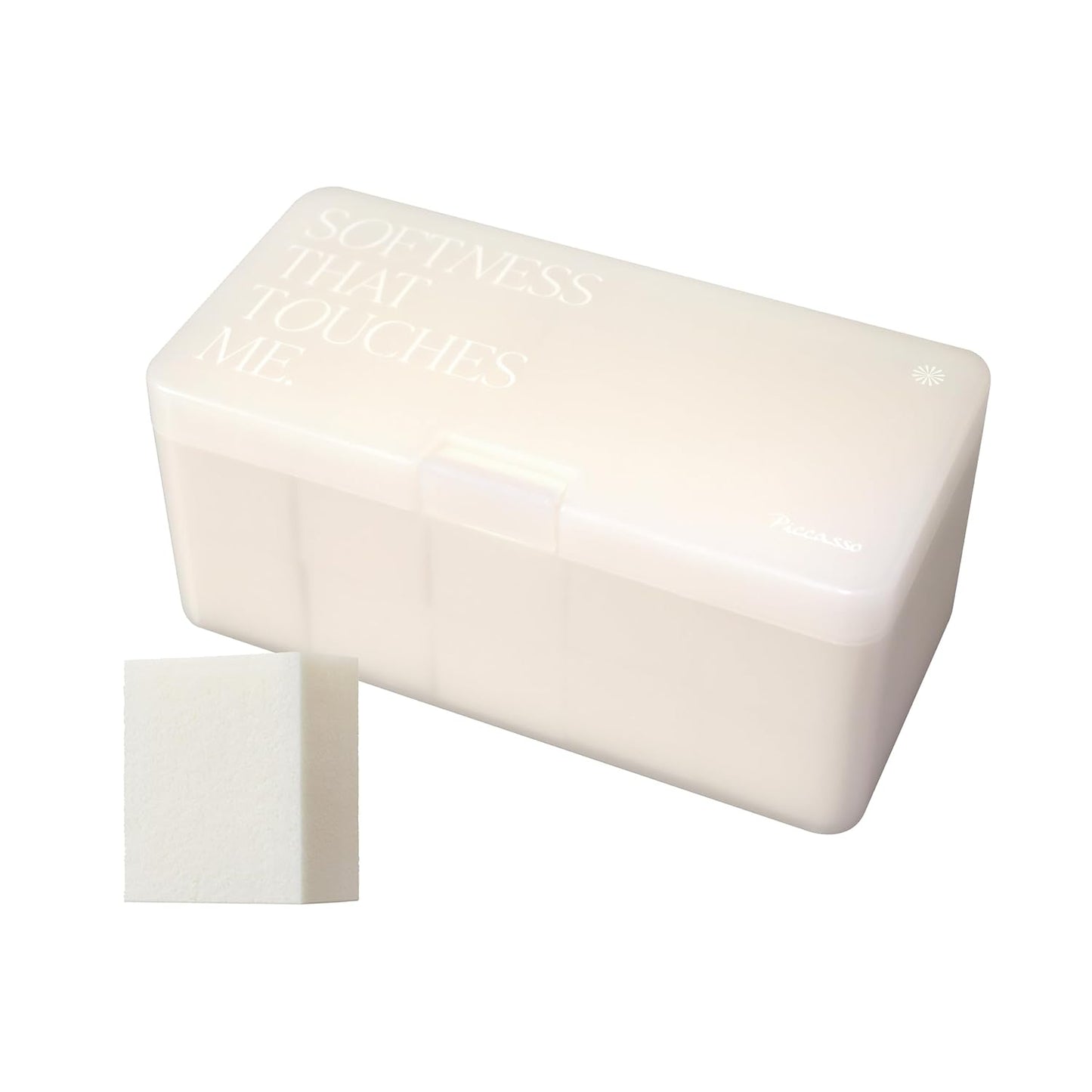 Piccasso Makeup Sponges for Foundation 20P – Latex Square Sponges for Face Makeup, Long-Lasting Sponges with Coating Surface, Ideal for High-Adherence & Hygienic Daily Use-GlimoraGlow