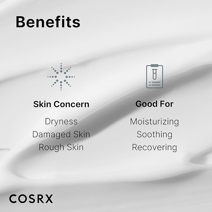 COSRX Hyaluronic Acid Moisturizer for Day & Night with Pro Vitamin B5 (D Panthenol) 50ml/1.69 fl.oz | Propolis Extract, Ceramide, Long Lasting Hydration for Dry, Sensitive Skin, Korean Skin Care-GlimoraGlow