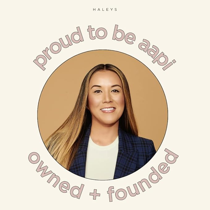 HALEYS Powder Brush VEGAN+CRUELTY-FREE, Soft, Streak-free, Perfect Blending, Buff, Blurs, Smooths, Control, Precision, Complexion tools, For powder, setting powder, blush, Sustainable Wood Handle-GlimoraGlow