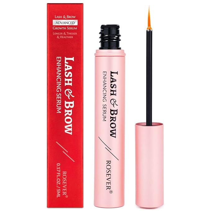 Eyelash Growth Serum, Eyelash Serum to Grow Lashes, Brow Growth Serum for Longer, Thicker and Stronger Lashes and Brows 5ml-GlimoraGlow