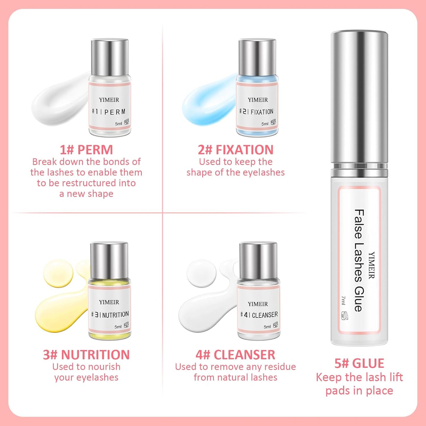 Lash Lift Kit Eyelash Perm Kit,Premium Home Lash Lifting Kit with Whole Tools,Lash Lifts,Lash Curling,Suitable for Salon(Upgraded Version)-GlimoraGlow