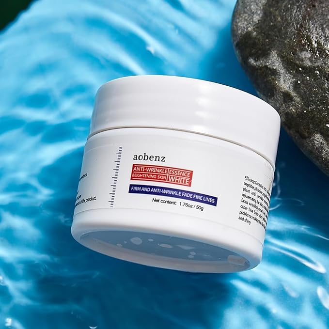 SINPIN aobenz Anti Aging Moisturizer Face Cream for Women & Men - Night Cream for Face & Neck | All Skin Types | Niacinamide + Hyaluronic Acid | Firming, Tightening, Anti Wrinkle, 1.76FL (2PCS)-GlimoraGlow