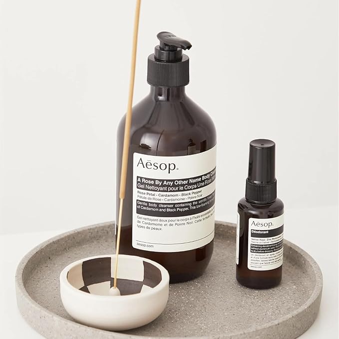 Aesop A Rose By Any Other Name Body Cleanser | Gentle Body Cleanser with Rose Petal Oil & Skin-Softening Botanicals | 16.9 oz / 500mL (Pack of 3)-GlimoraGlow