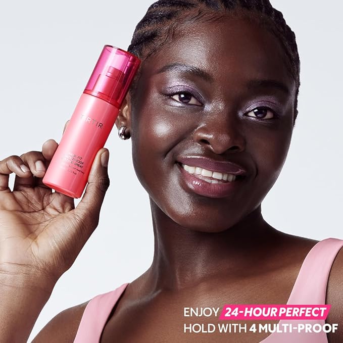 TIRTIR Waterproof Setting Spray – 24 Hour Long Lasting Fix, Sweatproof Water Resistant Makeup Finisher – Ethanol Free, Semi Matte Finish for Oily Skin – Korean Makeup Fixer-GlimoraGlow