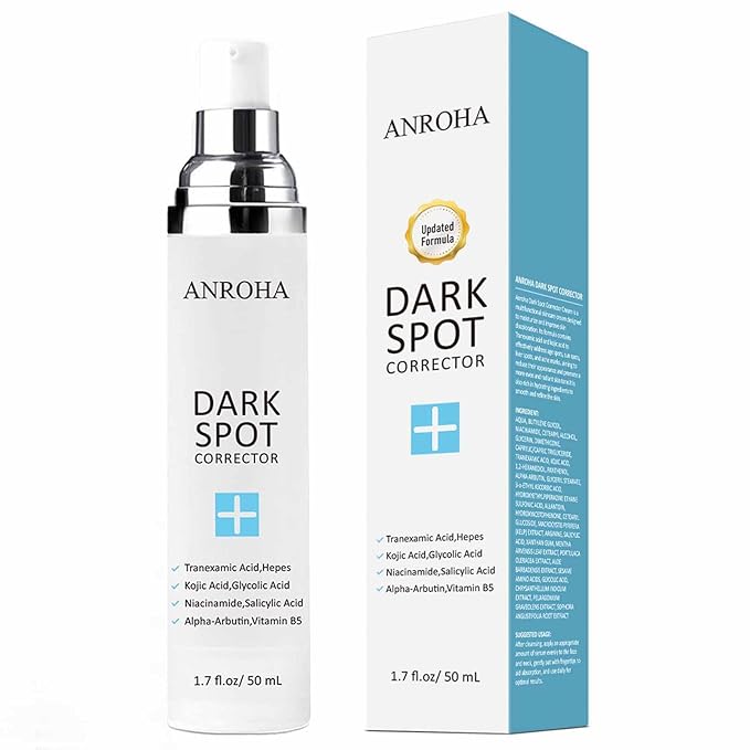 Dark Spot Remover for Face and Body Serum Promotes Anti-Aging Effect -Dark Spot Corrector for Women and Men with Niacinamide Kojic Acid & Salicyic Acid 50ml /1.7fl oz-GlimoraGlow