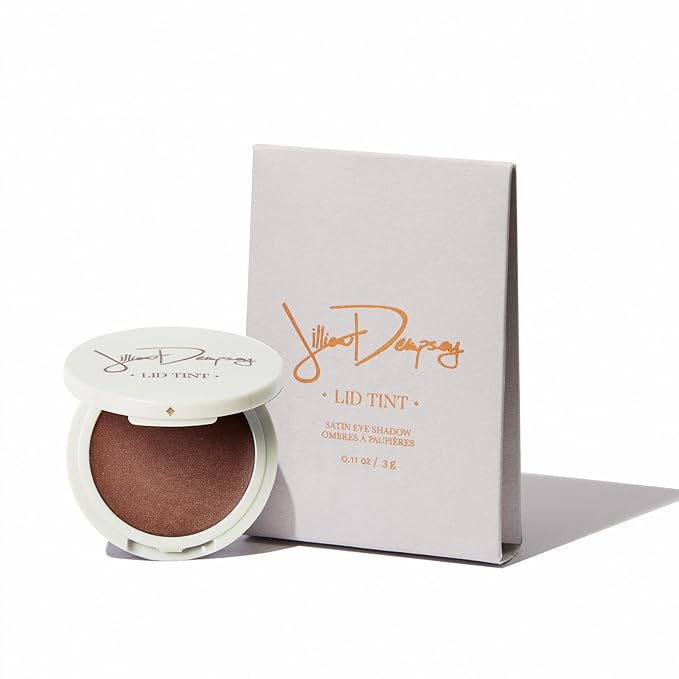 Jillian Dempsey Lid Tint: Satin Cream Eyeshadow I Easy Application for a Natural Shimmer or a Layered Matte Finish I Bronze-GlimoraGlow
