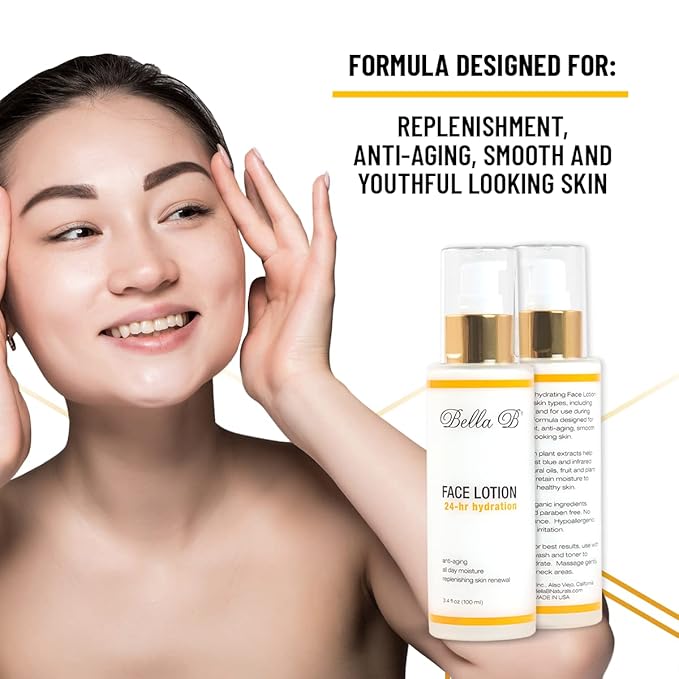 Bella B Bundle - Face Wash 4.1oz and Face Lotion 3.4oz-GlimoraGlow