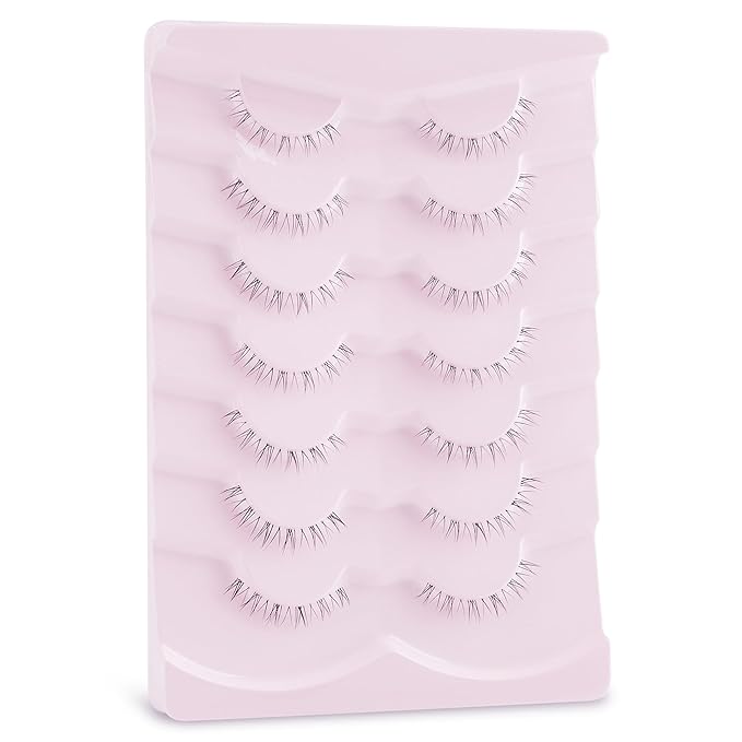 Eyelashes False Bottom Lashes Lower Lashes Fake Bottom Eyelashes 7 Pairs R-2-GlimoraGlow