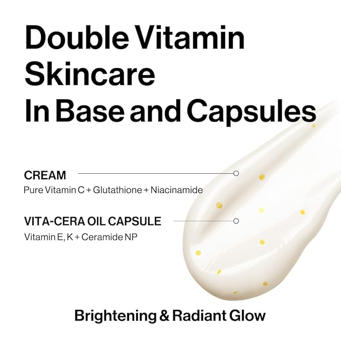 d'alba Piedmont Italian White Truffle Oil Capsule Cream, Glass Skin with Vita-Cera Oil Capsules, Deep Hydration Face Moisturizer (1.94 oz.)-GlimoraGlow