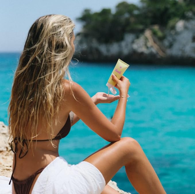 Bask Suncare SPF 50 Sheer Moisturizing Sunscreen Lotion - Broad Spectrum UVA/UVB Protection, Dermatologist Recommended, Hydrating, Lightweight & Fast Absorbing, No White Cast, Travel Size, 3.4 fl oz-GlimoraGlow