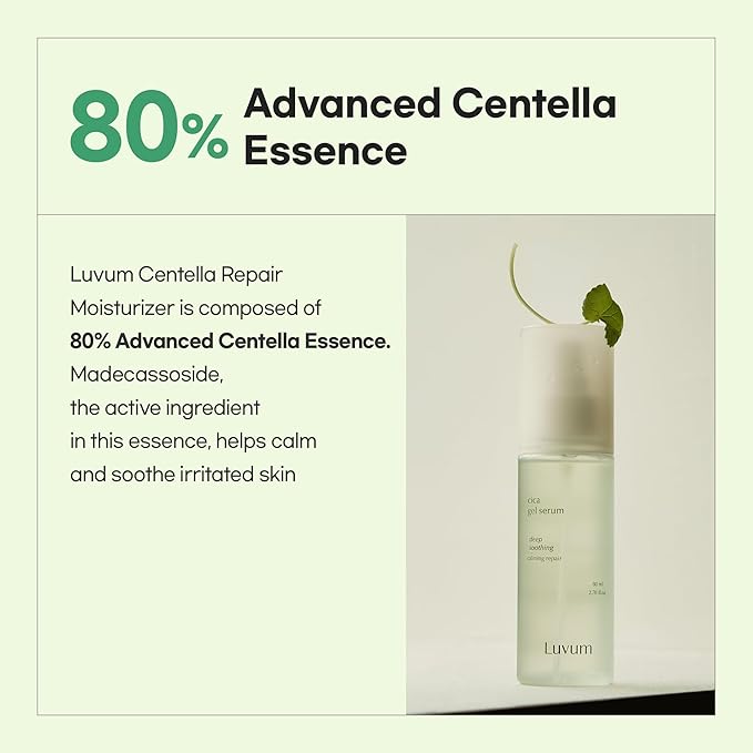 Calming Repair Cica Gel Serum, Centella Mist, Facial Spray, 2.70 fl. oz-GlimoraGlow