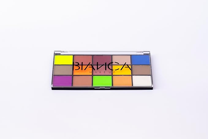 15 Colors Eyeshadow Palette | Versatile Range for Unlimited Eye Looks. (Neon)-GlimoraGlow