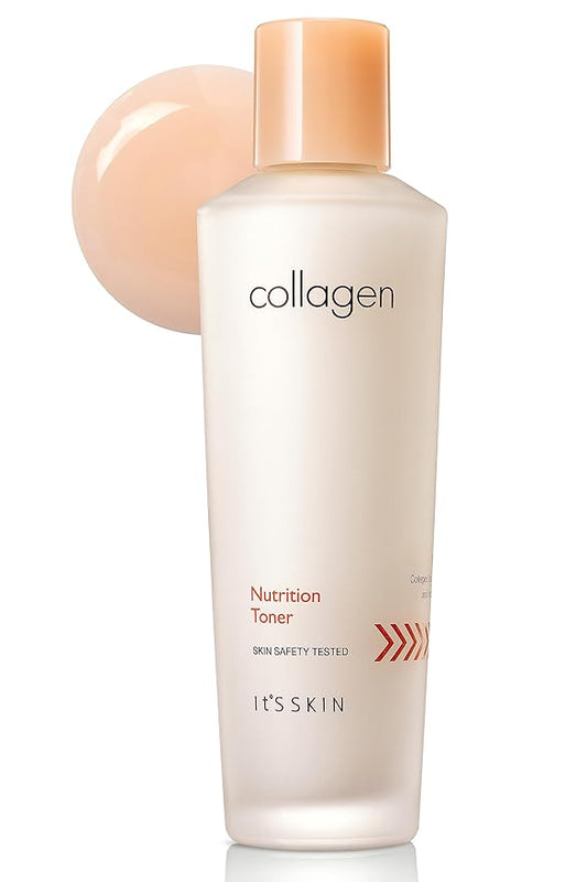 It'S SKIN Collagen Nutrition Toner, Anti-Wrinkle Face Toner with Marine Collagen, Firming & Revitalizing, Texture Refining pH Balancing & Nourishing Toner, 5.07 fl.oz.-GlimoraGlow