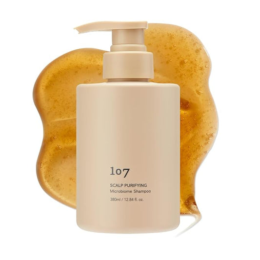 107 Clarifying Shampoo - Purifying Shampoo for Build Up, Dirt, Oil, Itchy, Dry Scalp – Fermented Vinegar & Ginseng for Refreshed & Revitalized Scalp - Paraben, Phthalate and Sulfate Free (16.9 oz)-GlimoraGlow