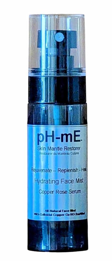 Hydrating Cleaning Face Mist, Copper Rose, Pure, Natural, Organic Ingredients Helps your Skin Reduce Wrinkles, Fine Lines, Inflammation, Acne, for Clear Beautiful Skin (2oz)-GlimoraGlow