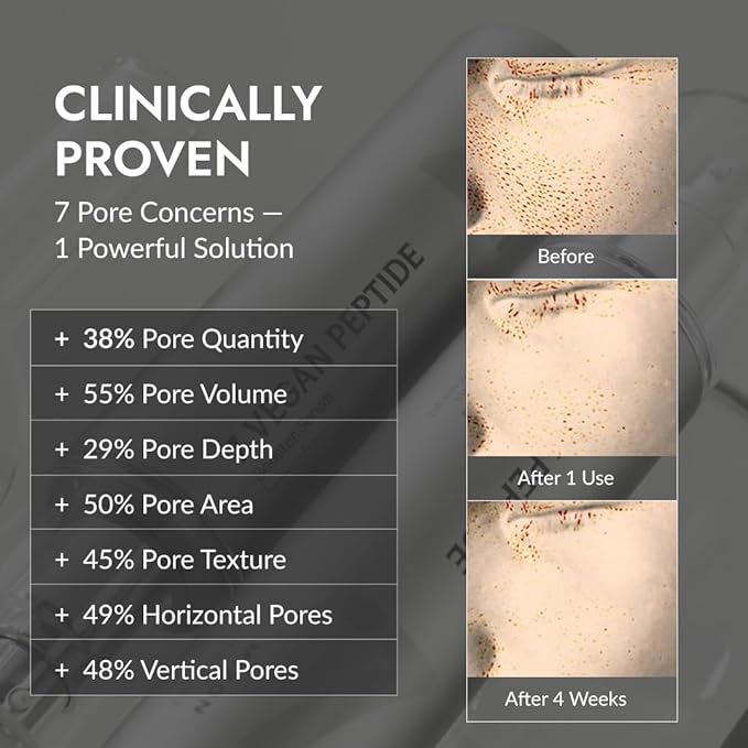 MIZON 7 Vegan Peptide Booster Serum Korean Anti-Aging Face Serum with Niacinamide & Hyaluronic Acid Hydrating Firming & Smoothing Skincare for Fine Lines & Skin Repair – 5.07 fl oz-GlimoraGlow