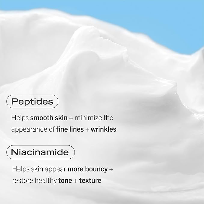 First Aid Beauty Firming Collagen Cream with Collagen, Peptides and Niacinamide – Day + Night Anti-Aging Face Moisturizer – 1.7 fl oz-GlimoraGlow