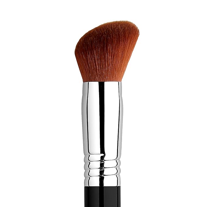 Sigma Beauty F47 Multitasker Makeup Brush – Multi-Use Face Makeup Brush for Blending, Contouring, & Buffing, Use with Foundation, Blush, Bronzer, Contour, or Highlighter (1 Brush)-GlimoraGlow
