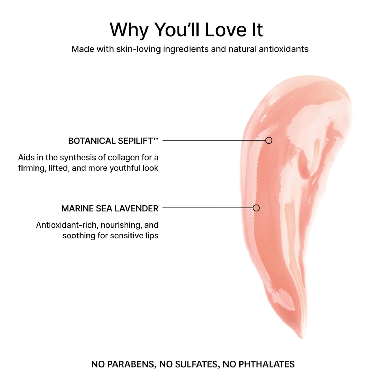 Jillian Dempsey Lip Gloss: Enhance, Hydraten & Smooth Lips with Firming & Plumping Benefits, Vegan, 12ml | Plush Nude-GlimoraGlow