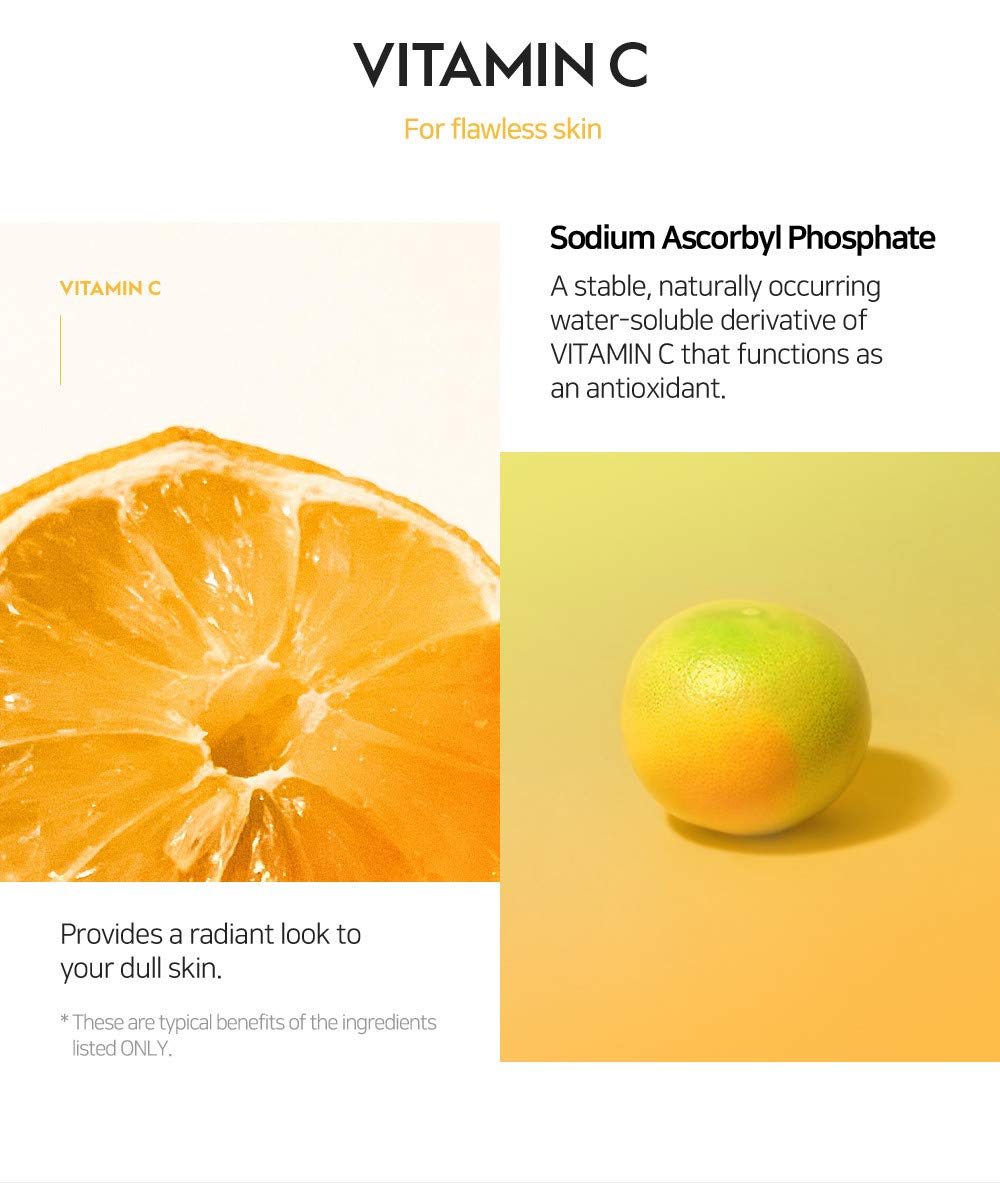 Snp Vitaronic SOS Ampoule | 1 Week Facial Supply Nourishing and Moisturizing for All Skin Types | Korean Skin Care Face Moisturizer | Vitamin Facial Moisturizer | 7 Vials - 1.5ml per Vial-GlimoraGlow