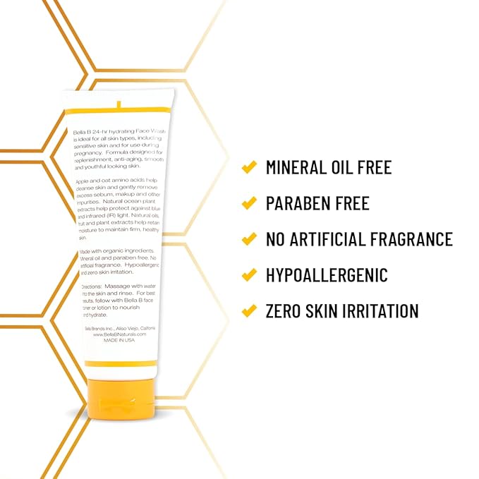 Bella B Bundle - Face Wash 4.1oz and Face Lotion 3.4oz-GlimoraGlow