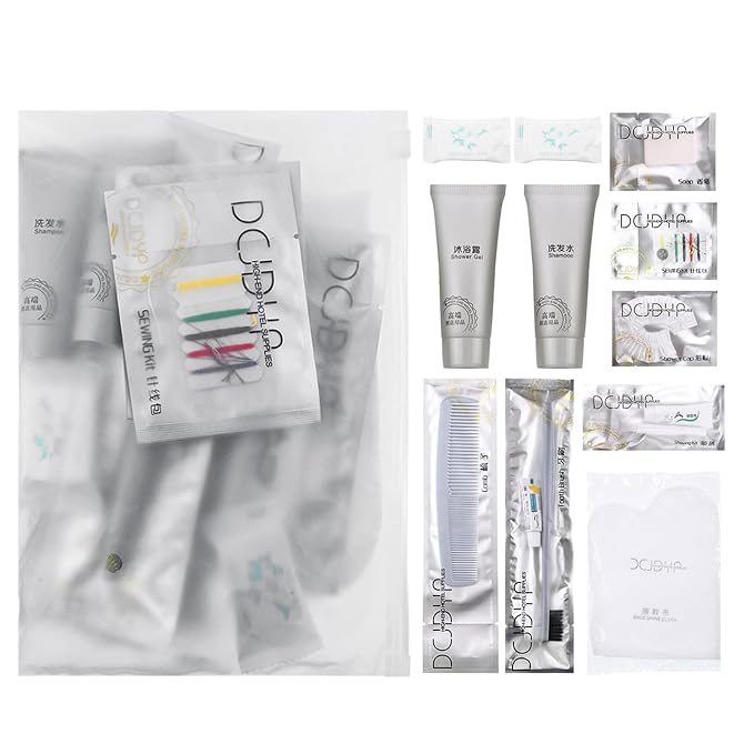 Hygiene Kit, Hygiene Kit Bulk, The Travel Hygiene Kit Is Fully Equipped, Individually Packed, Easy To Carry, Convenience Kits Suitable For Hotel, Home, Camping, Travel (PACK-12)-GlimoraGlow
