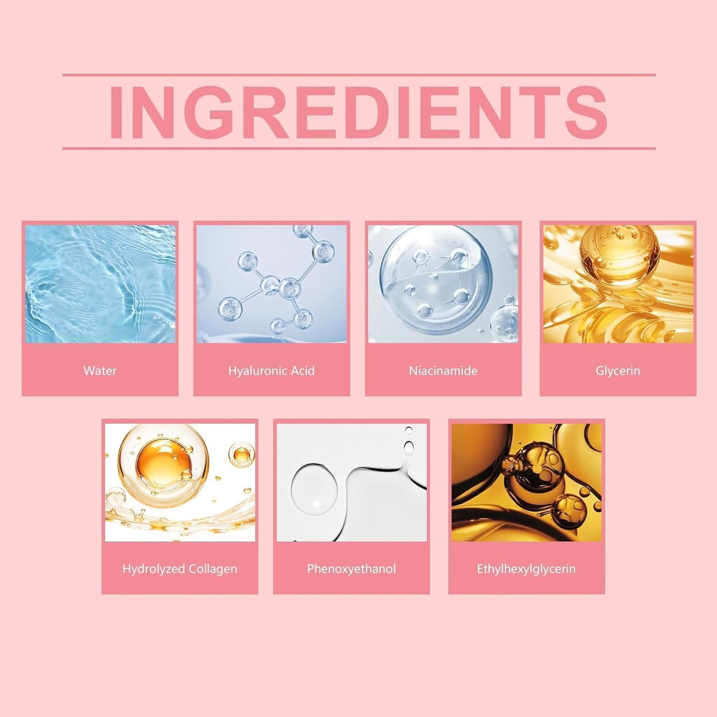 Skin Vitamin Serum, Finones Full Face and Body Serum, 5 in 1 Anti Wrinkle Firming Suero, Anti-Aging Essence, Lifting Firming Essence, Hydrate Moisturize, Reduce Fine Lines-GlimoraGlow