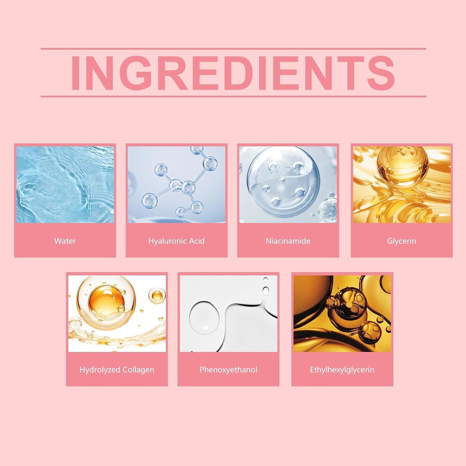 Skin Vitamin Serum, Finones Full Face and Body Serum, 5 in 1 Anti Wrinkle Firming Suero, Anti-Aging Essence, Lifting Firming Essence, Hydrate Moisturize, Reduce Fine Lines-GlimoraGlow