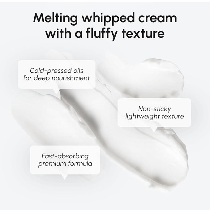 MAREE Moisturizer Body Butter Mousse - Whipped Body Butter for Women Smell Good - Facial Moisturizer for Dry Skin - Face Hand Body Cream for Women & Men with Marine Collagen, Shea Butter & Argan Oil-GlimoraGlow