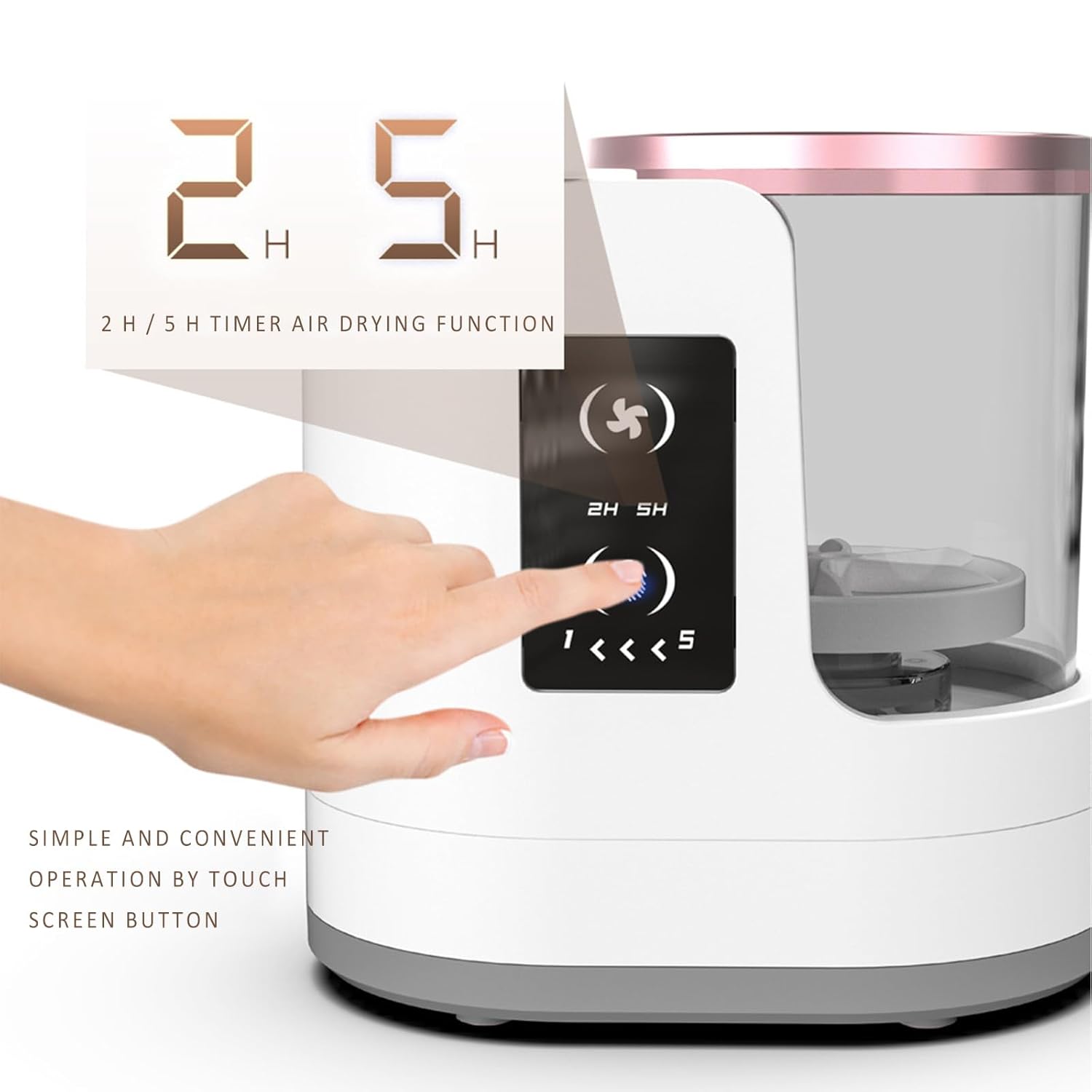 3 IN 1 Electric Makeup Brush Cleaner, Electric Cleaning and Quick Drying Makeup Brushes for Lazy Families, Automatic Makeup Brush Cleaning Tool with Drying Function for Makeup Brushes-GlimoraGlow