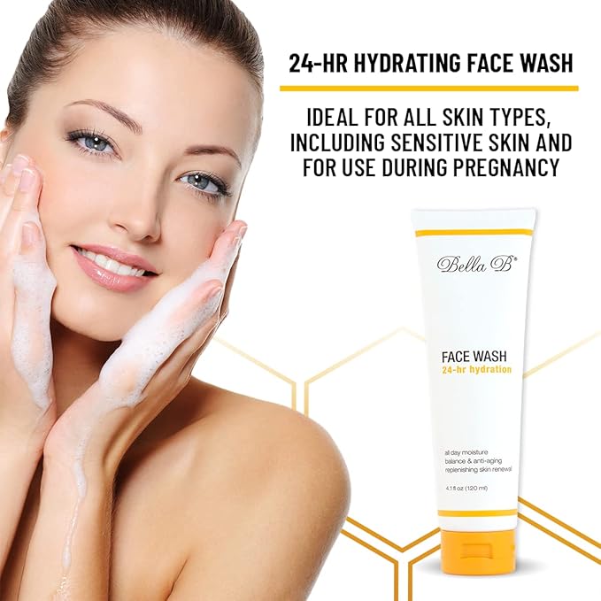 Bella B Bundle - Face Wash 4.1oz and Face Lotion 3.4oz-GlimoraGlow