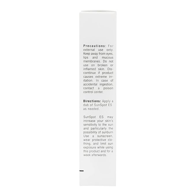Lane Innovative - SunSpot ES, Natural Exfoliating Gel, Skin Rejuvenating Ingredients, Including Aloe Vera and Tea Tree Oil (0.5 Ounce, Pack of 2)-GlimoraGlow