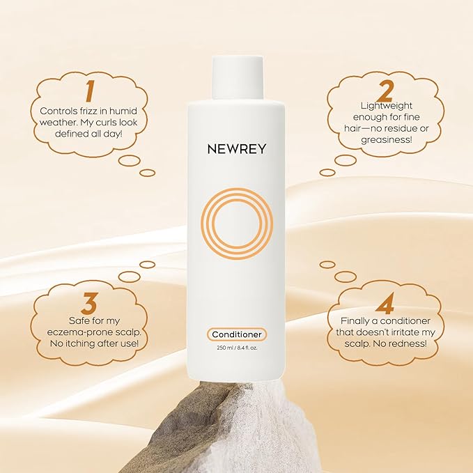 Hydrating Conditioner for Dry, Damaged Hair - 8.4oz | Moisture Repair Treatment with Hydrolyzed Keratin & Coconut Oil for Smooth, Shiny, Manageable Hair-GlimoraGlow