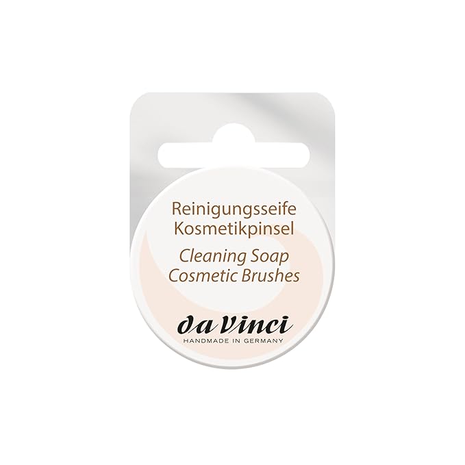 da Vinci Cosmetics Series 4832 Mini Cleaning Soap for Cosmetic Brushes, 0.5 Pound-GlimoraGlow