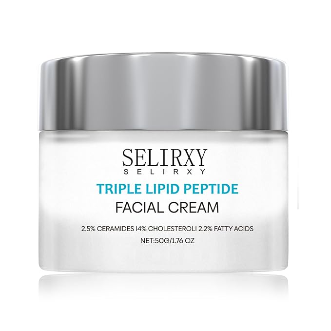 Nodfens Triple Lipid Peptide Cream for Anti-Aging, Restores & Repairs Mature Skin for Radiant, Smooth Complexion - Advanced Strength Recovery Face Moisturizer Cream-GlimoraGlow