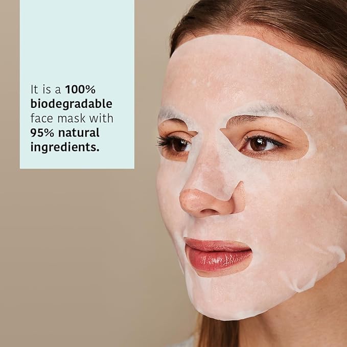 IROHA NATURE Glycolic Acid Peeling Face Mask (Pack of 5) | Skin Perfecting for a Radiant & Smooth Look | Instant Regeneration in Just 15 Minutes | Clean Beauty | 100% Vegan-GlimoraGlow
