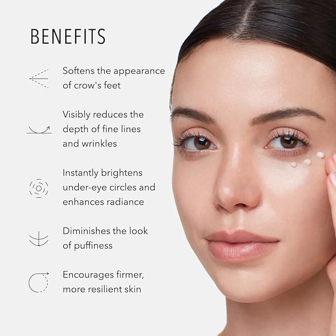 HydroPeptide Eye Authority, Brightens and Helps Restore Radiance to Tired Looking Eyes, 0.5 Ounce-GlimoraGlow