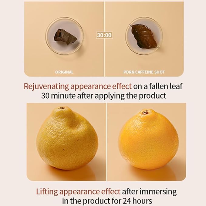 IOPE BIO-PDRN Caffeine Shot Serum | 38% Plant-Based Vegan PDRN & 20,000ppm Caffeine & Niacinamide in a Bottle, Plumping Skin, Intense Lifting and Firming, Korean Skincare, 1.01 Fl Oz-GlimoraGlow