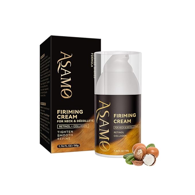 Firming Neck Cream for tightening and firming,Retinol,Collagen & Hyaluronic Acid Cream-Anti-Aging Face Moisturizer for Face,Wrinkle Smoother for Women & Men, 1.76 Fl Oz-GlimoraGlow