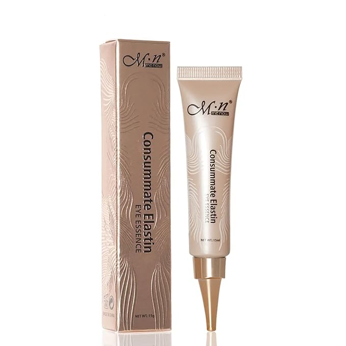 Consummate Eye Essence Elastin Anti Aging Eye Serum | Visibly Reduce Under Eye Wrinkles, Puffiness, Bags and Dark Circles | By The Clique-GlimoraGlow