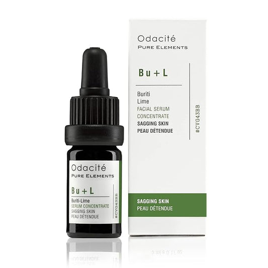 ODACITE Anti Aging Serum Concentrate with Buriti Oil, Vitamin C, Beta-Carotene - 0.17 fl. oz-GlimoraGlow
