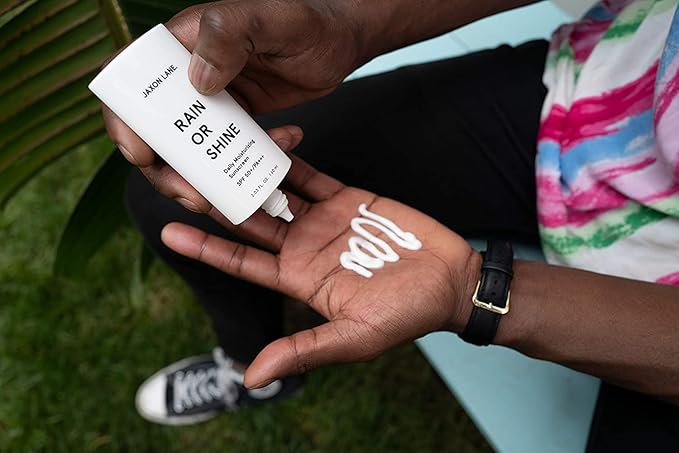 RAIN OR SHINE Anti Aging Face Sunscreen SPF 50 for Clear Skin w/Green Tea, Hyaluronic Acid, Vitamin E Oil, Ginseng, Licorice Root – SPF Moisturizer for Face & Body (Fragrance-Free, 2.03 Fl Oz, 4 pack)-GlimoraGlow