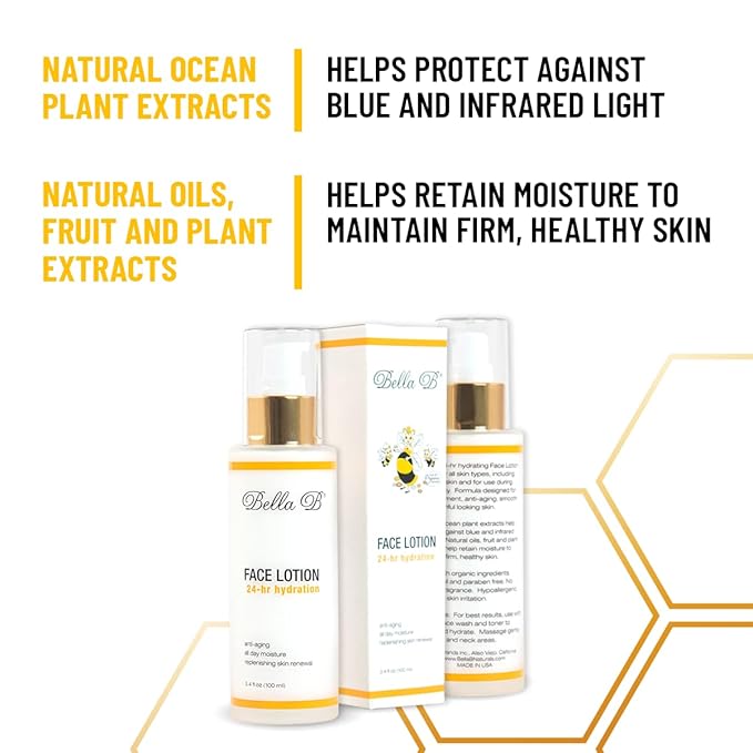 Bella B Bundle - Face Wash 4.1oz and Face Lotion 3.4oz-GlimoraGlow